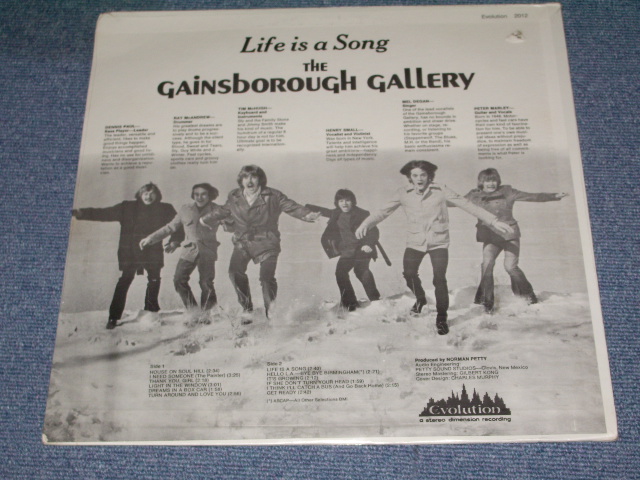 画像: THE GAINSBOROUGH GALLERY - LIFE IS A SONG / 1970 US ORIGINAL Sealed LP 