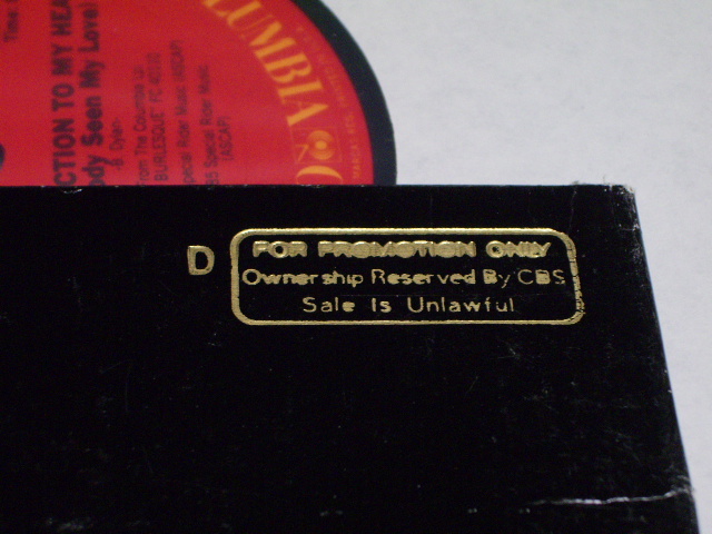 画像: BOB DYLAN - TIGHT CONNECTION TO MY HEART  /  1985 US Promo Only 12" 