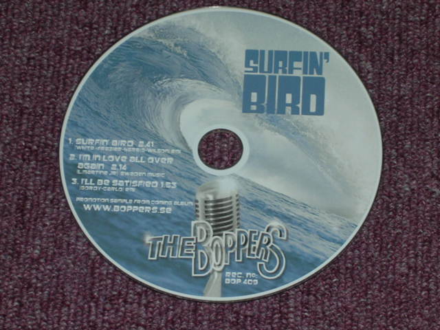 画像: BOPPERS, THE - SURFIN' BIRD  EU  PROMO ONLY CD SINGLE