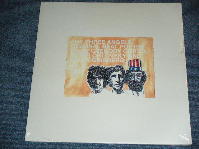 画像1: THREE ANGELS - ORIGINAL BEAT POET FROM GREGORY CORSO, PETER ORLOVSKY and ALLEN GINSBERG ( Limited Eddition 0905 Of 1000 ) / 2001  UK ORIGINAL Brand New Sealed  2LP 