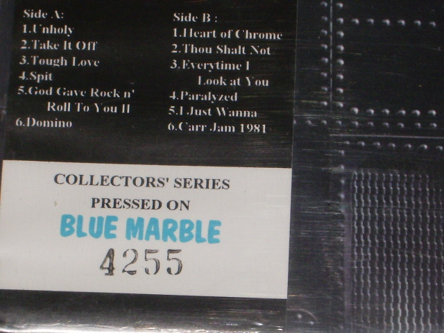 画像: KISS - REVENGE  /1992  US ORIGINAL Brand New SEALED LP + BLUE MARBLE VINYL + LIMITED NUMBERED #4255