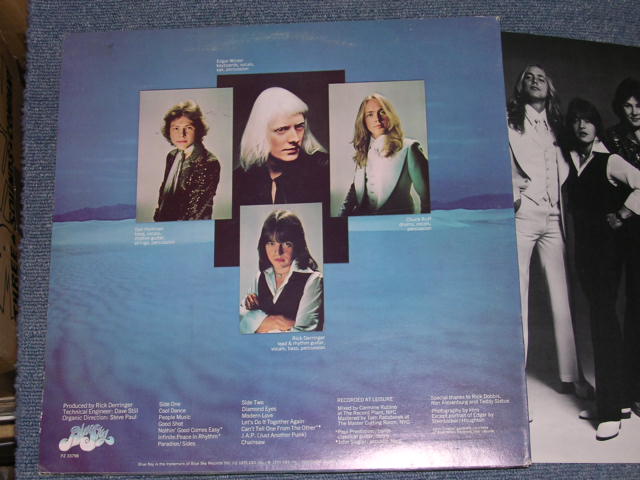 画像: EDGAR WINTER GROUP - WITH RICK DERRINGER ( With EDGAR'S AUTO GRAPHED SIGNED ) / 1975 US ORIGINAL LP  