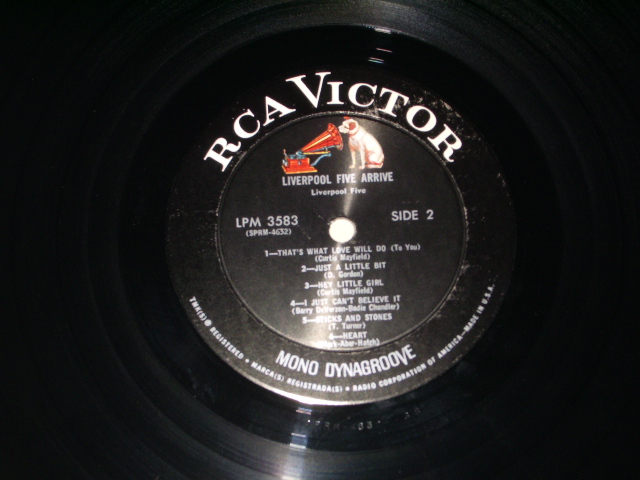 画像: LIVERPOOL FIVE - ARRIVE  / 1966 US ORIGINAL PROMO MONO  LP 