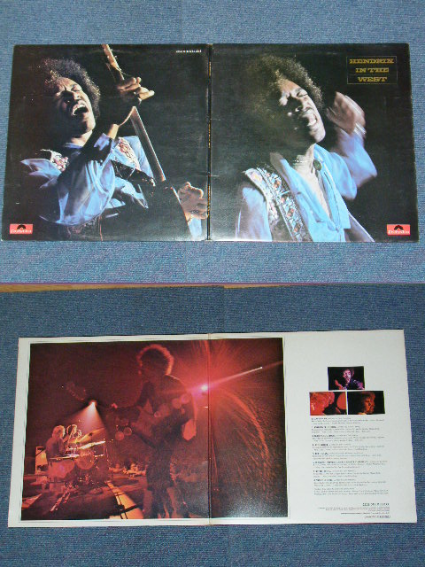 画像: JIMI HENDRIX - IN THE WEST (Matrix # A)A1  B)B2) (Ex/MINT-)/1971 UK ENGLAND ORIGINAL Used LP 