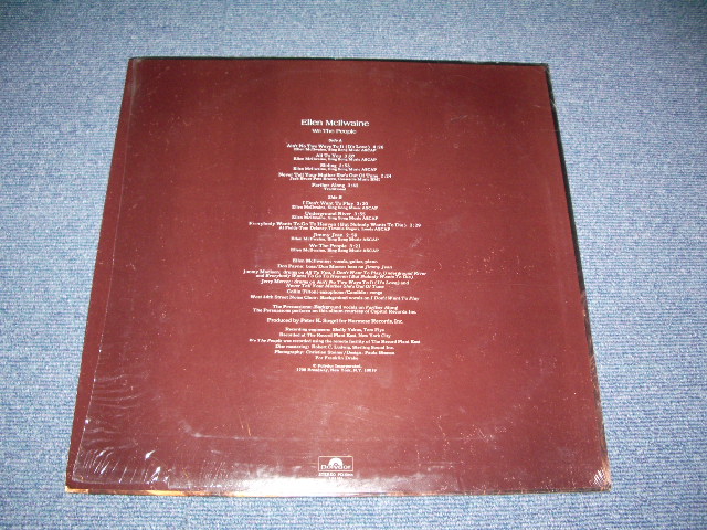 画像: ELLEN MciLWAINE - WE THE PEOPLE  / 1973 US ORIGINAL White Label Promo  LP