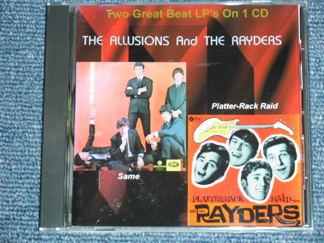 画像1: THE ALLUSIONS and RAYDERS  - THE ALLUSIONS and RAYDERS ( 2ARTISTS ON ONE CD ) / GERMAN Brand New CD-R  Special Order Only Our Store