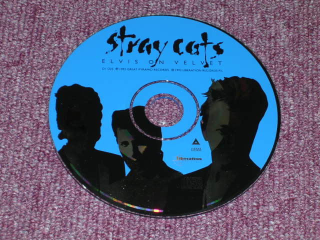 画像: STRAY CATS - ELVIS ON VELVET / 1992 AUSTRALIA　PAPER SLEEVE CD SINGLE  