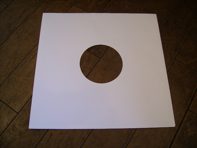 画像1: LP用　紙スリーヴ（レギュラー　四角の角）　10枚セット
