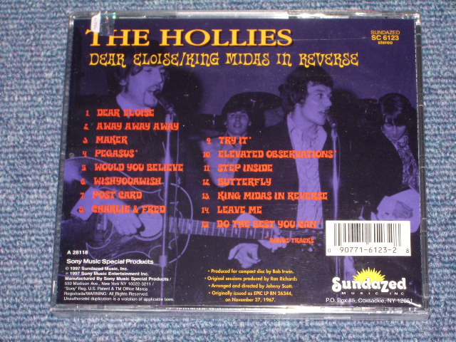 画像: THE HOLLIES - DEAR ELOISE / KING MIDAS IN REVERSE    / 1997 US SEALED CD