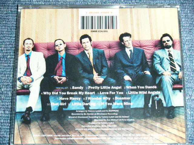 画像: THE BOPPERS - BACK ON TRACK ( 1st Press With SLICK COVER ) / 1997 SWEDEN  ORIGINAL Used CD