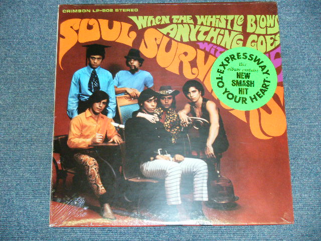 画像1: SOUL SURVIVORS - WHEN THE WHISTLE BLOWS ANYTHING GOES WITH THE SOUL SURVIVORS / 1967 US ORIGINAL Sealed LP