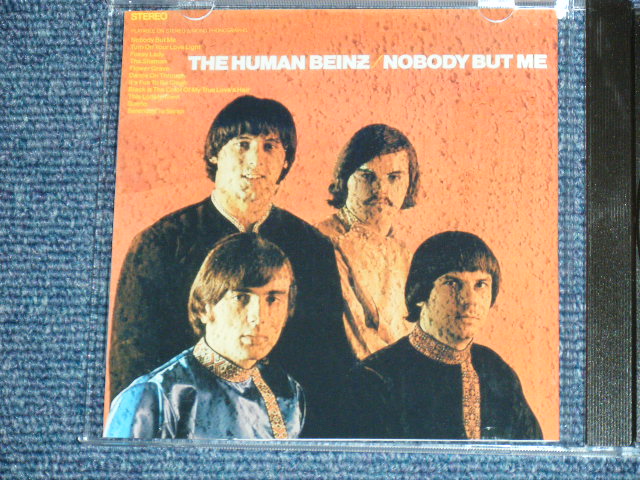 画像: THE HUMAN BEINZ - TWO GREAT US BEAT LP ON 1 CD+BONUS TRACKS  NOBODY BUT ME + EVOLUTIONS / GERMAN Brand New CD-R  Special Order Only Our Store