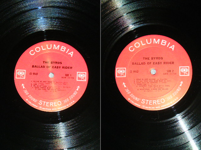 画像: THE BYRDS - BALLAD OF EASY RIDER ( Ex+/Ex+++ ) / 1969 ORIGINAL STEREO  LP