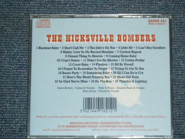 画像: THE HICKSVILLE BOMBERS - THE HICKSVILLE BOMBERS / 1996 UK ORIGINAL Brand New Sealed CD  