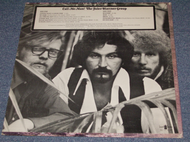 画像: THE JULES BLATTNER GROUP - CALL ME MAN! / 1971 US  ORIGINAL Promo Sticker LP