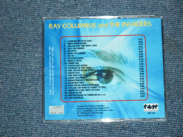 画像: RAY COLUMBUS and THE INVADERS - ANTHOLOGY+HIT TRACKS ( 2 in 1 )/ GERMAN Brand New CD-R 