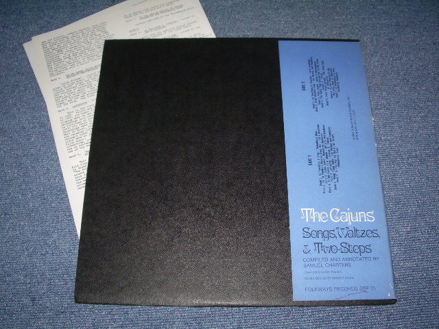 画像: VA - THE CAJUANS  SONGS WALTZE & TWO-STEPS  / 1971 UK ORIGINAL MONO LP 