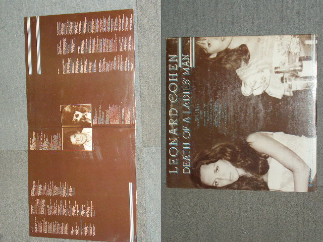 画像: LEONARD COHEN - DEATH OF A LADIE'S MAN /  1977 US ORIGINAL LP