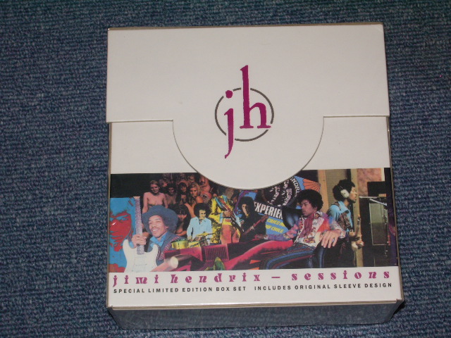 画像1: JIMI HENDRIX - SESSIONS (4 CDs BOX SET ) / 1991 UK SEALED CD 