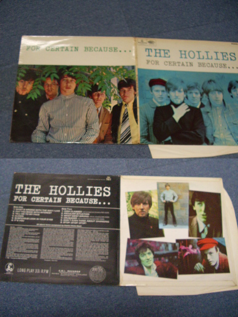 画像: HOLLIES - FOR CERTAIN BECAUSE...  / 1966 UK ORIGINAL "YELLOW PARLOPHONE" MONO  LP 