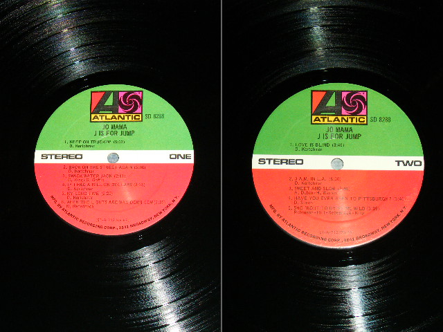 画像: JO MAMA - J IS FOR JUMP ( Ex++/MINT- ) / 1971 US ORIGINAL  LP 