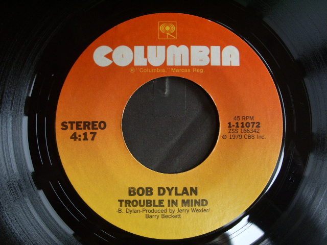 画像: BOB DYLAN - GOTTA SERVE SOMEBODY  / 1979  US ORIGINAL 7"SINGLE