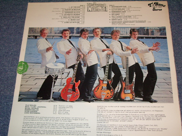 画像: THE BOPPERS - NUMBER : 1   / 1978 SWEDEN  ORIGINAL LP  