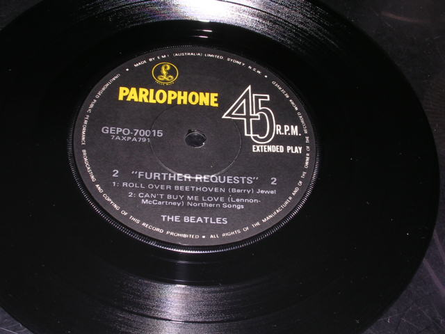 画像: THE BEATLES - FURTHER REQUESTS  / 1960s AUSTRALIA  ORIGINAL 7"EP With PICTUER SLEEVE