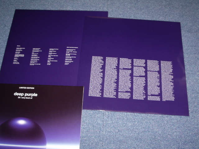 画像: DEEP PURPLE - 30 : VERY BEST OF(PURPLE VINYL/WAX )    / 1998 EU ORIGINAL  NEW  2LP