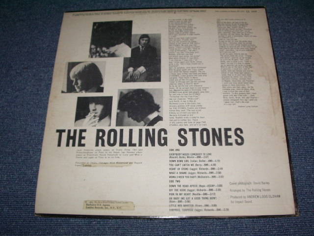 画像: ROLLING STONES - THE ROLLING STONES,NOW   /  US ORIGINAL MAROON LABEL LP 