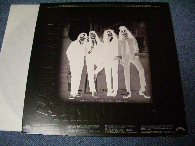 画像:  KISS - DRESSED TO KILL / 1975 US ORIGINAL 1st PRESS EMBOSS JACKET + SILVER PRINTED LABEL  LP 