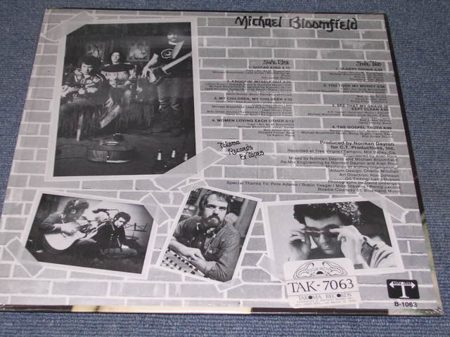 画像: MICHAEL BLOOMFIELD - MICHAEL BLOOMFIELD / 1978 US ORIGINAL LP 
