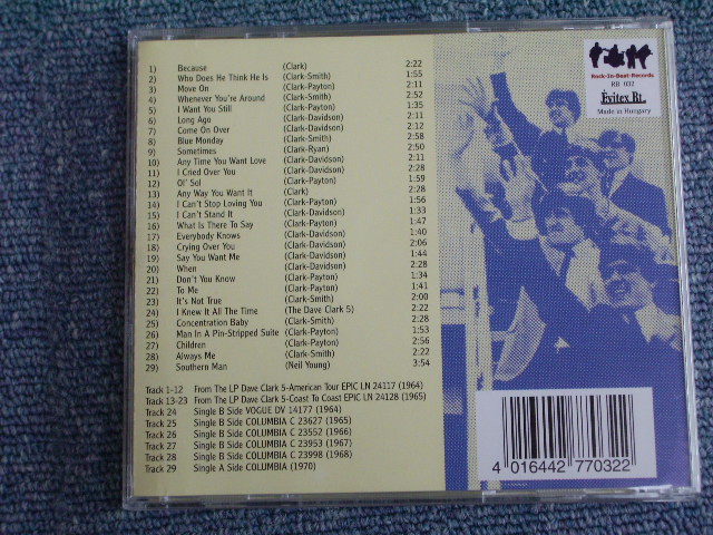 画像: DAVE CLARK FIVE, THE -. COAST TO COAST + AMERICAN TOUR / 2000 HUNGARY  OPENED STYLE BRAND NEW  CD