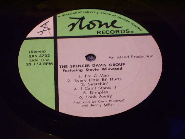 画像: SPENCER DAVIS GROUP - THE SECOND ALBUM  /  1966 CANADA ORIGINAL STEREO LP 