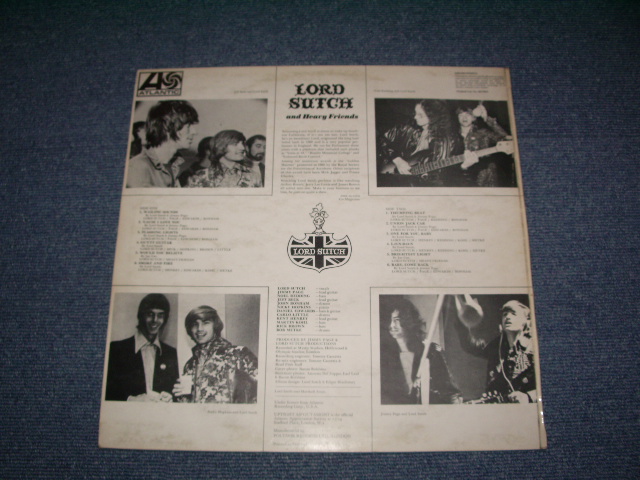 画像: LORD SUTCH AND HEAVY FRIENDS - LORD SUTCH AND HEAVY FRIENDS / 1970 UK ORIGINAL STEREO LP