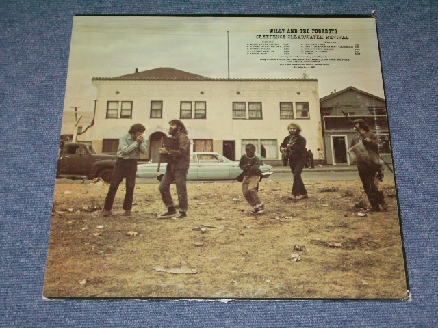 画像: CCR  CREEDENCE CLEARWATER REVIVAL - WILLY AND THE POOR BOYS / 1969 US ORIGINAL 1st Press LP 