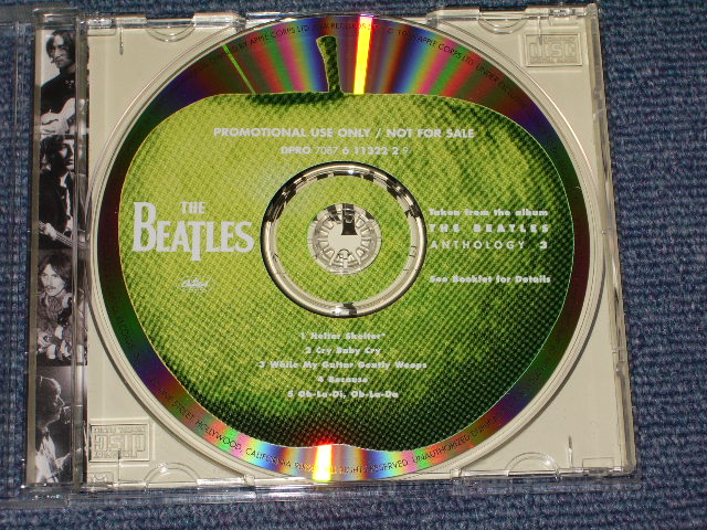 画像: THE BEATLES - ANTHOLOGY 3  5TRACKS PROMOTIONAL USE ONLY CD / 1996 US NEW CD 