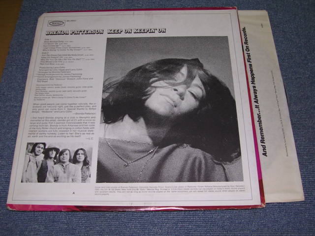 画像: BRENDA PATTERSON - KEEP ON KEEPIN' ON / 1969 US ORIGINAL LP Cut Out