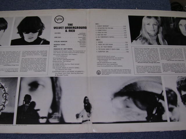 画像: VELVET UNDERGROUND & NICO -  VELVET UNDERGROUND & NICO (BANANA COVER / ANDY WARHOL ) / 1967 US ORIGINAL STEREO  LP 