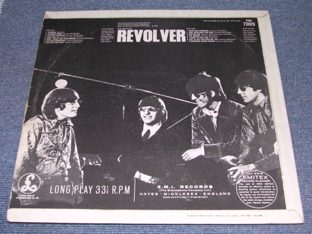 画像: BEATLES - REVOLVER   / 1966 UK ORIGINAL MONO LP beautiful Record 