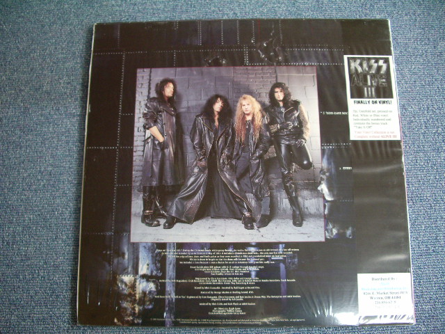 画像: KISS - REVENGE  /1992  US ORIGINAL SEALED LP + BLUE MARBLE VINYL + LIMITED NUMBERED #4254