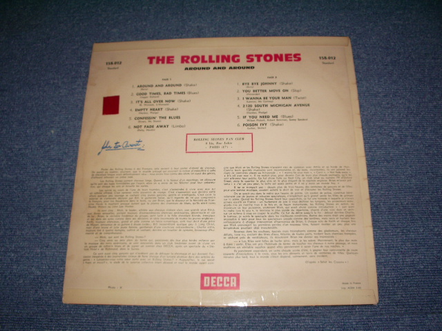 画像: ROLLING STONES - AROUND AND AROUND /  1964 FRANCE ORIGINAL LP 