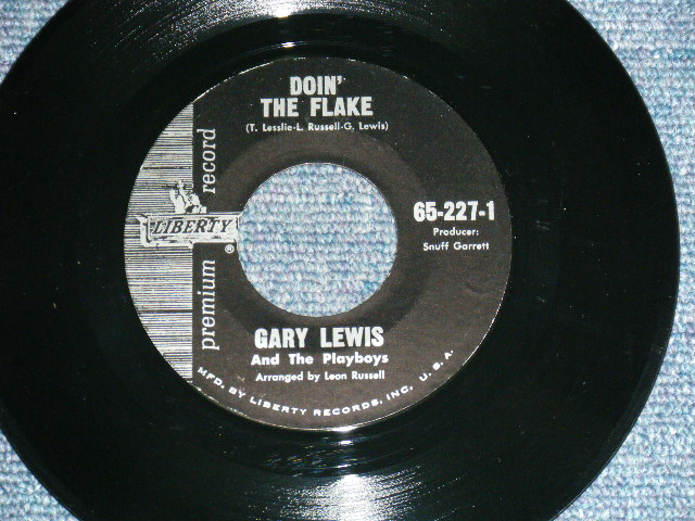 画像: GARY LEWIS & THE PLAYBOYS - DOIN' THE FLAKE ( KELLOGS CORN FLAKES Presents )  /1965  US ORIGINAL PROMO Only  7"SINGLE + PICTURE SLEEVE 