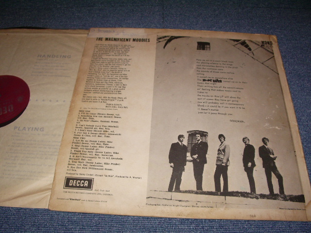 画像: The MOODY BLUES  - THE MAGNIFICENT MOODIES  /  1965 UK ORIGINAL MONO LP 