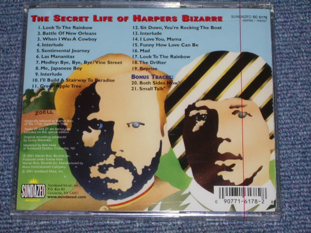画像: HARPERS BIZARRE -THE SECRET LIFE OF (SEALED ) / 2001 US AMERICA "BRAND NEW SEALED" CD