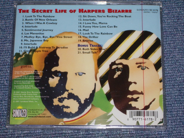 画像: HARPERS BIZARRE -THE SECRET LIFE OF / 2001 US SEALED NEW CD