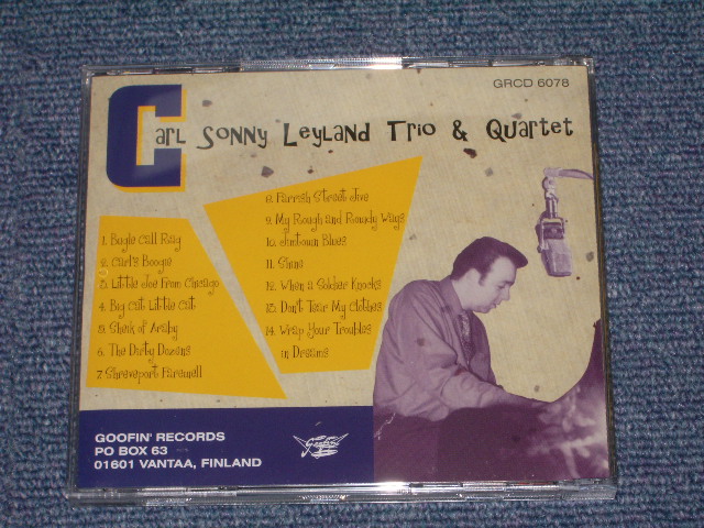 画像: CARL SONNY LEYLAND TRIO & QUARTET - FARRISH STREET JIVE / 1990 FINLAND Brand New CD