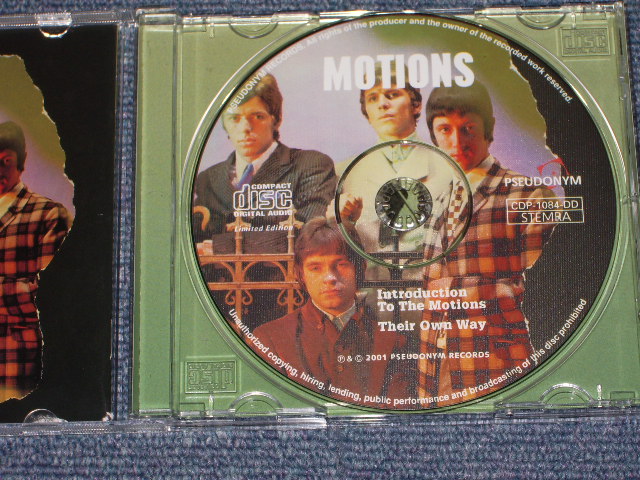 画像: THE MOTIONS - INTRODUCING TO THE MOTIONS + THEIR OWN WAY  / 2001 HOLLAND  Brand New CD