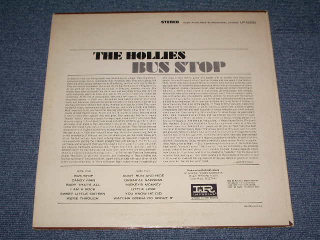 画像: THE HOLLIES - BUS STOP / 1966 US ORIGINAL STEREO  LP  