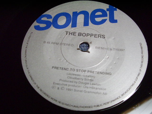 画像: THE BOPPERS - ALL I HAVE DREAM TO DO IS DREAM  / SWEDISH 7" SINGLE With PS